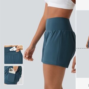 3 Pairs of Halara high waisted shorts- NWT